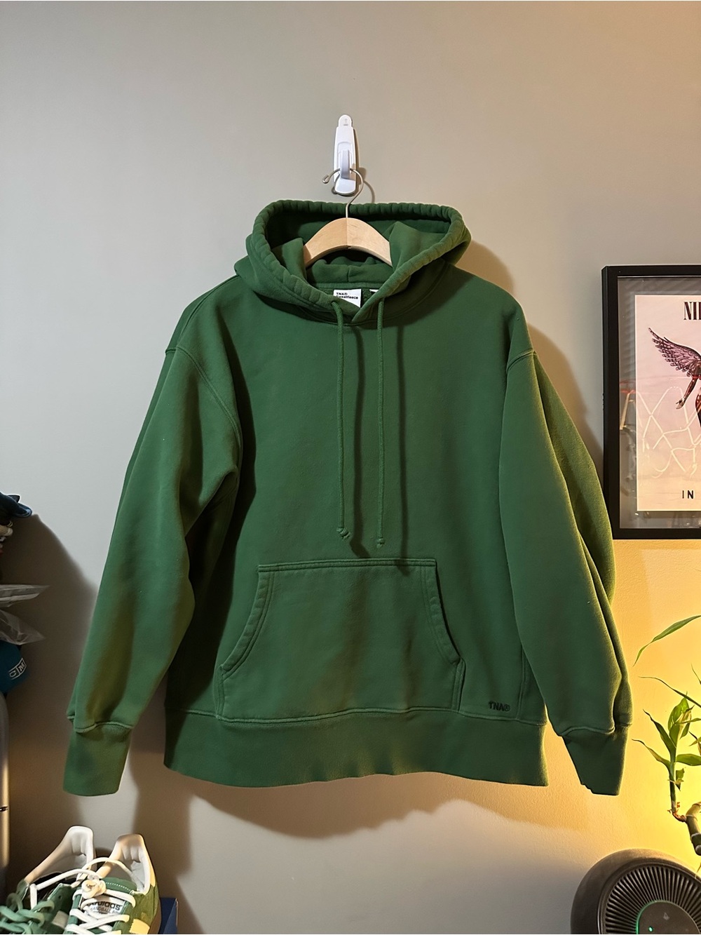 TNA Forest Green Men's Pullover Hoodie